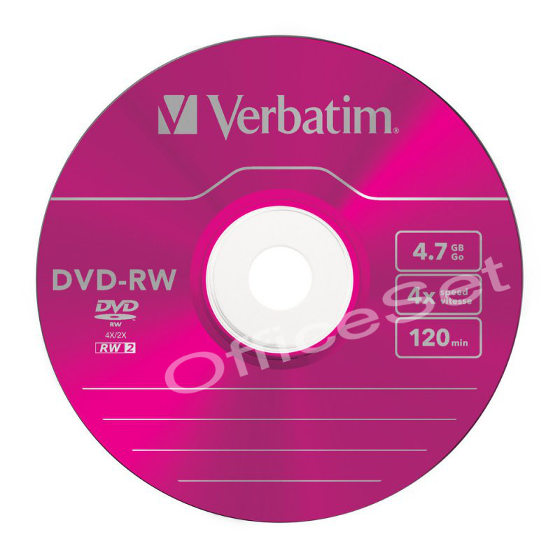 43563 - DVD-RW Colors